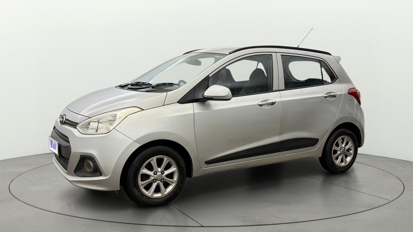 2015 Hyundai Grand i10 ASTA AT 1.2 KAPPA VTVT, Petrol, Automatic, 69,913 km, Left Front Diagonal
