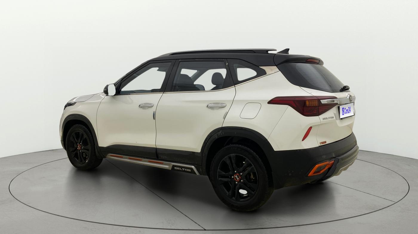 2021 KIA SELTOS HTX ANNIVERSARY EDITION 1.5 PETROL IVT, Petrol, Automatic, 47,027 km, Left Back Diagonal