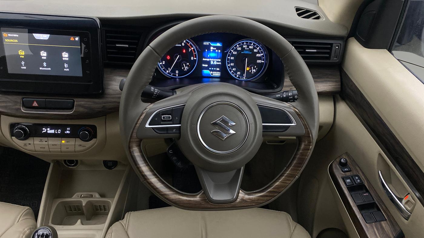 2020 Maruti Ertiga ZXI+ SHVS, Petrol, Manual, 24,551 km, Steering Wheel Close Up
