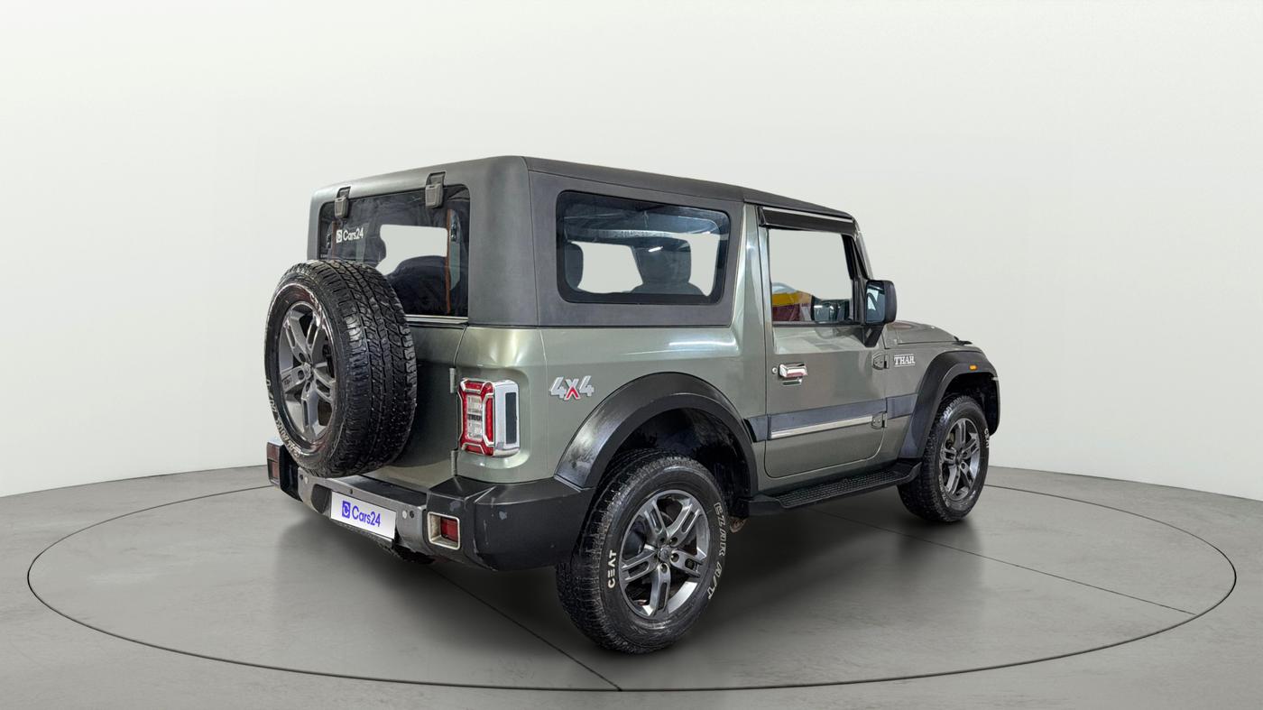 2021 Mahindra Thar LX HT PETROL 4WD MT, Petrol, Manual, 18,974 km, Right Back Diagonal