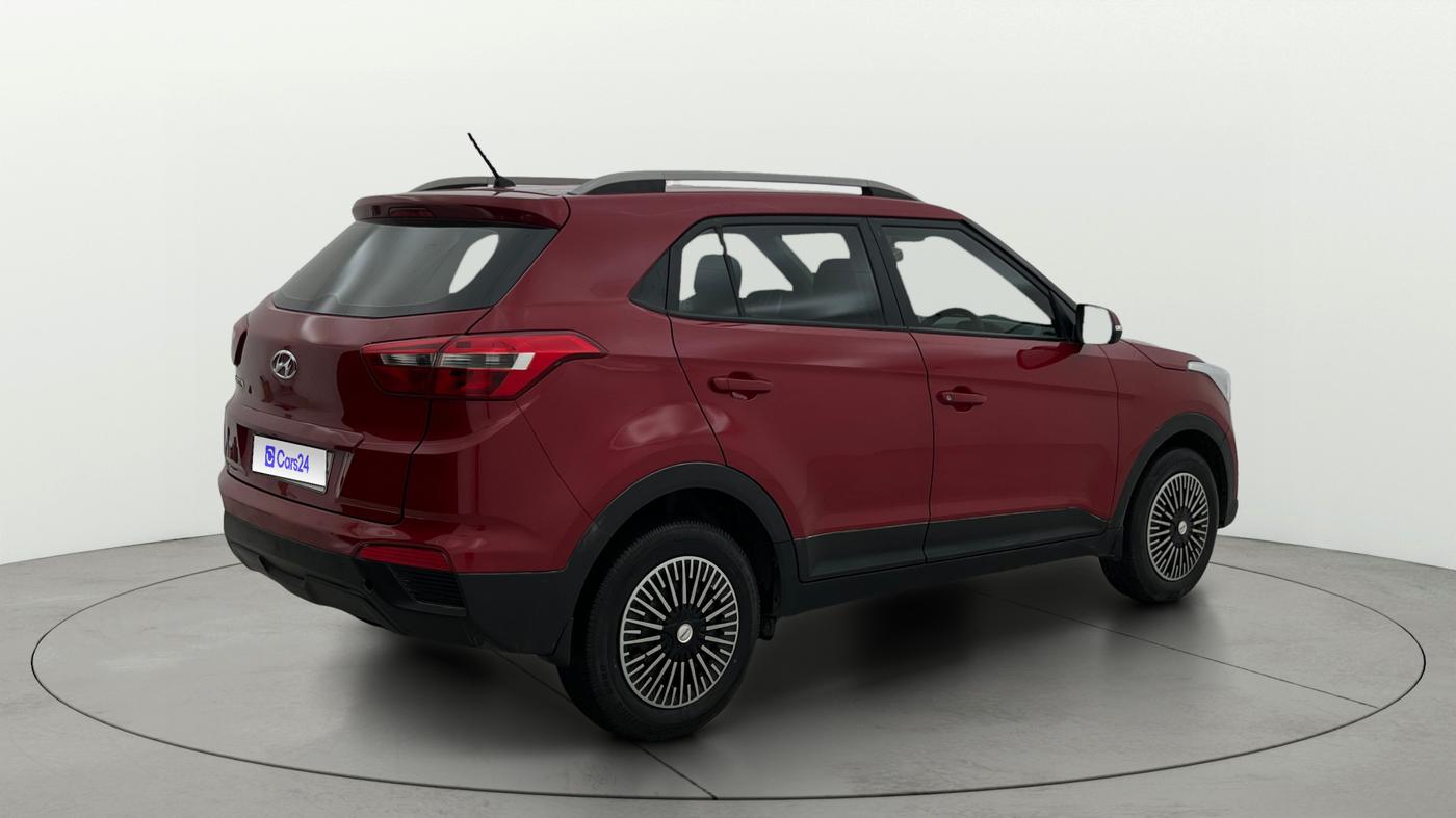 2017 Hyundai Creta E PLUS 1.6 PETROL, Petrol, Manual, 97,204 km, Right Back Diagonal
