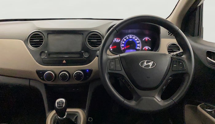 2015 Hyundai Grand i10 ASTA 1.2 KAPPA VTVT, Petrol, Manual, 77,615 km, Steering Wheel Close Up