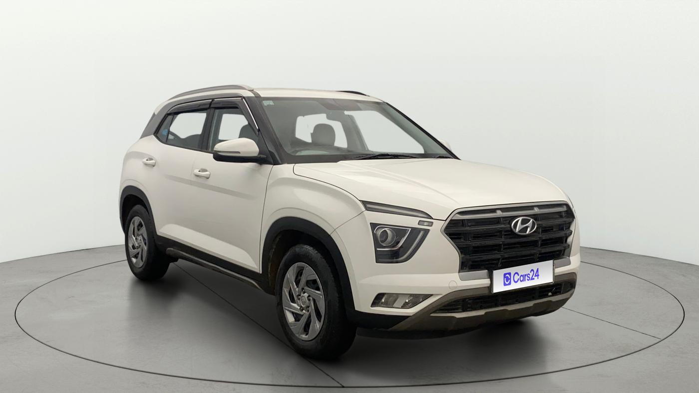 2021 Hyundai Creta EX 1.5 DIESEL, Diesel, Manual, 83,895 km, Right Front Diagonal