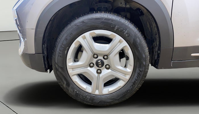 2020 KIA SONET HTX 1.0 IMT, Petrol, Manual, 17,370 km, Left Front Wheel