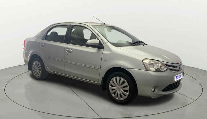 2013 Toyota Etios G, Petrol, Manual, 48,919 km, Right Front Diagonal