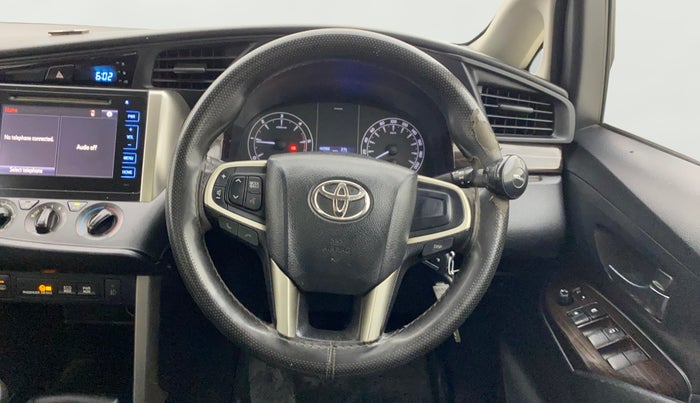 2018 Toyota Innova Crysta 2.4 GX 8 STR, Diesel, Manual, 1,06,871 km, Steering Wheel Close Up