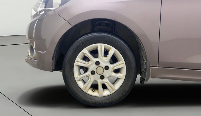 2017 Tata Tiago XZA PETROL, Petrol, Automatic, 87,765 km, Left Front Wheel
