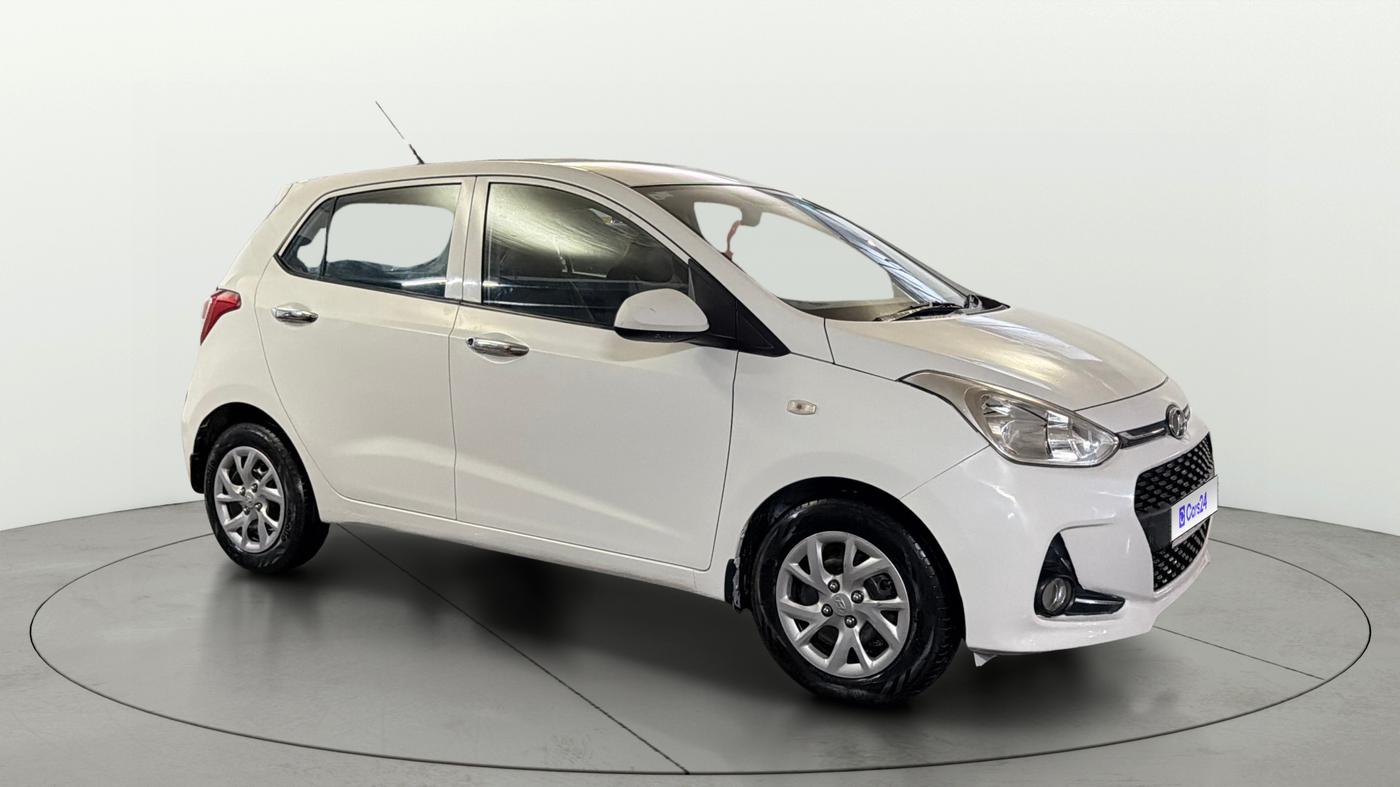 2017 Hyundai Grand i10 SPORTZ 1.2 KAPPA VTVT, Petrol, Manual, 55,669 km, Right Front Diagonal