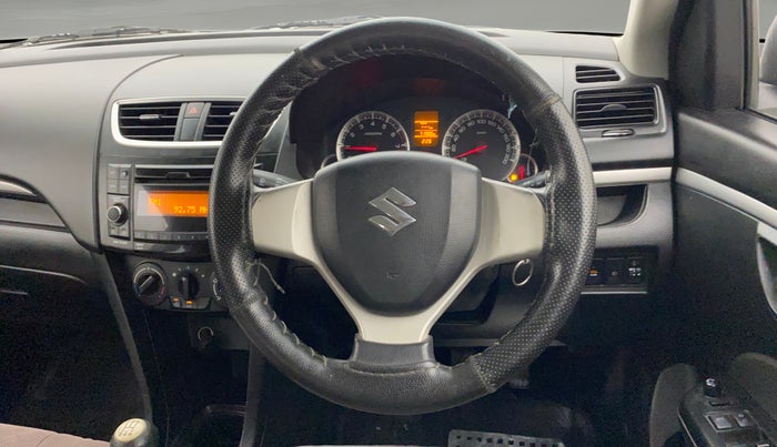 2015 Maruti Swift VXI, Petrol, Manual, 71,857 km, Steering Wheel Close Up