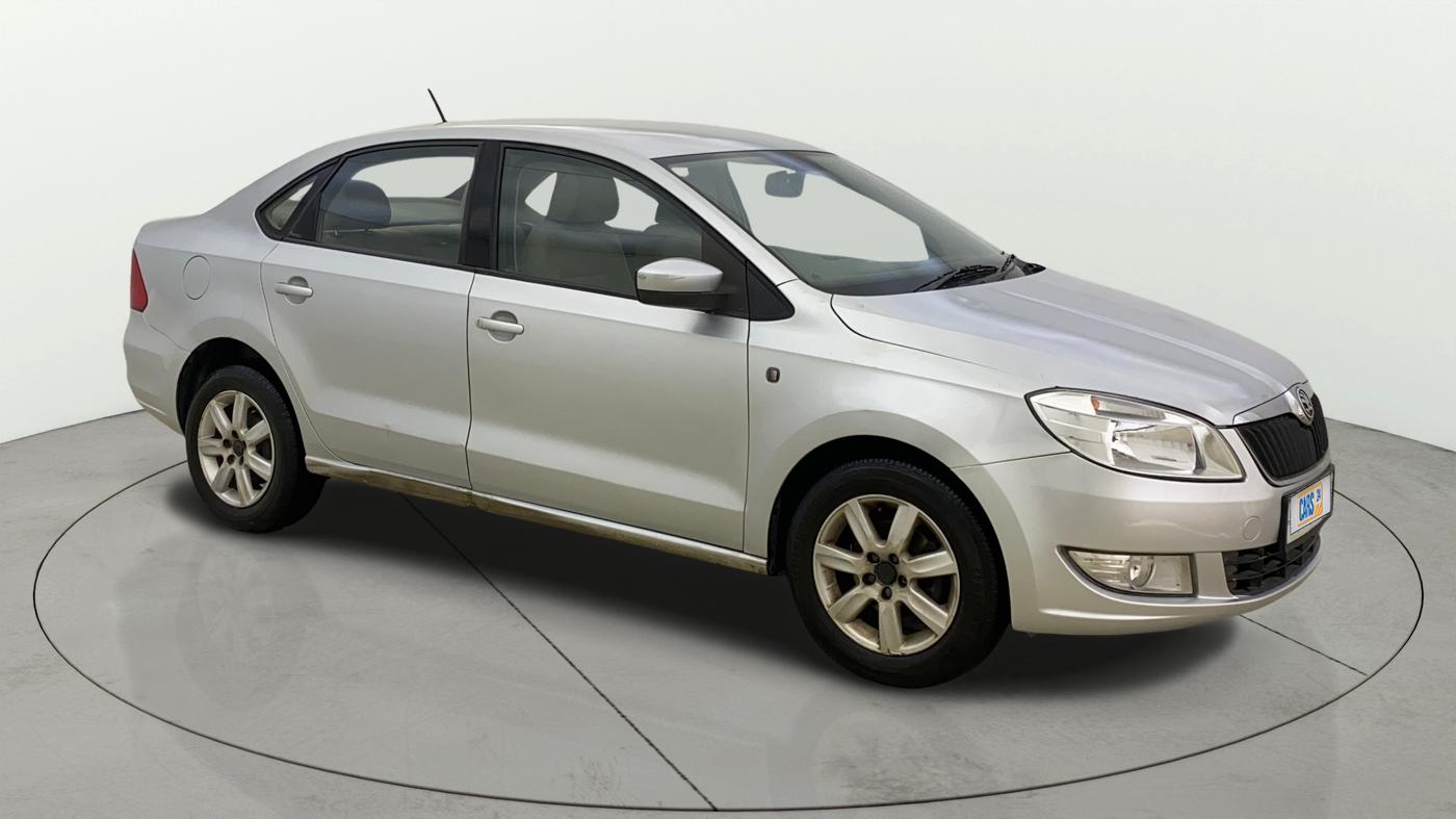 2014 Skoda Rapid AMBITION 1.6 MPI MT, Petrol, Manual, 49,878 km, Right Front Diagonal