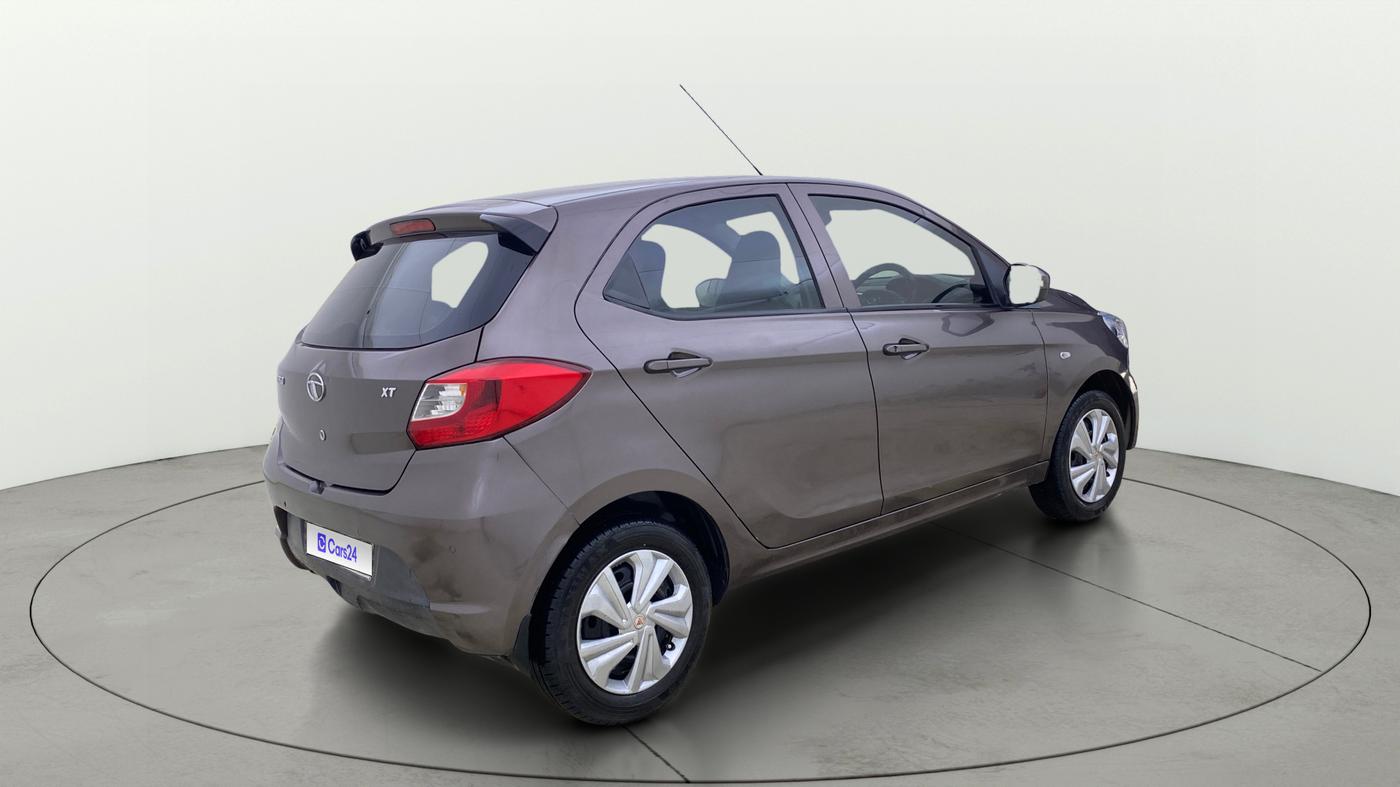 2017 Tata Tiago XT PETROL, Petrol, Manual, 75,258 km, Right Back Diagonal