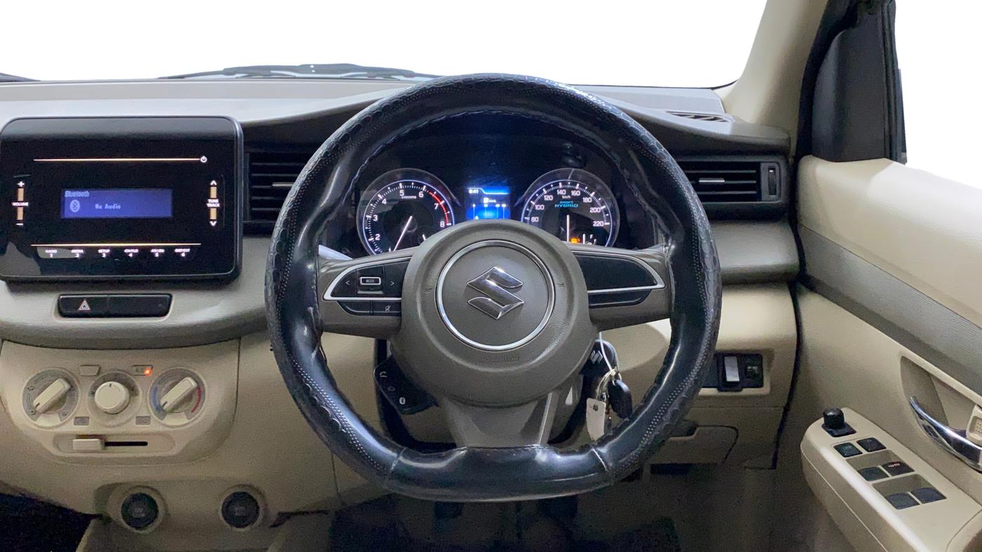 2019 Maruti Ertiga VXI SHVS, Petrol, Manual, 87,101 km, Steering Wheel Close Up