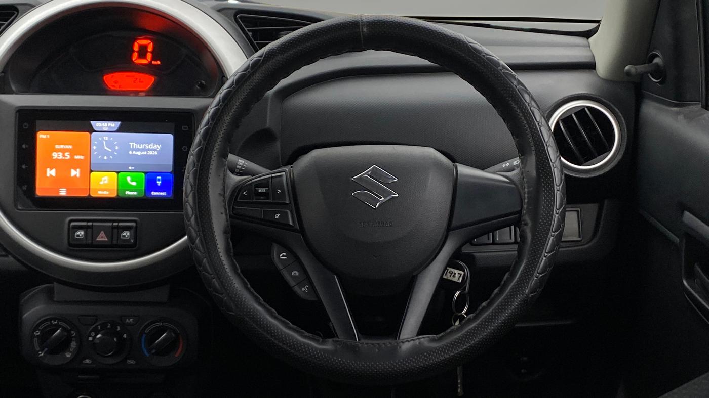 2019 Maruti S PRESSO VXI+, Petrol, Manual, 15,941 km, Steering Wheel Close Up