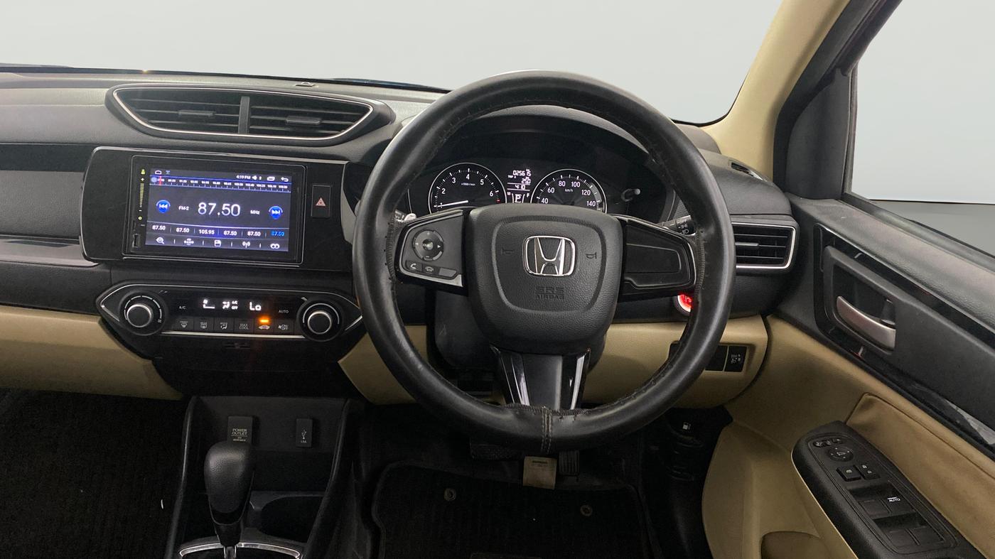 2018 Honda Amaze 1.2L I-VTEC V CVT, Petrol, Automatic, 25,626 km, Steering Wheel Close Up