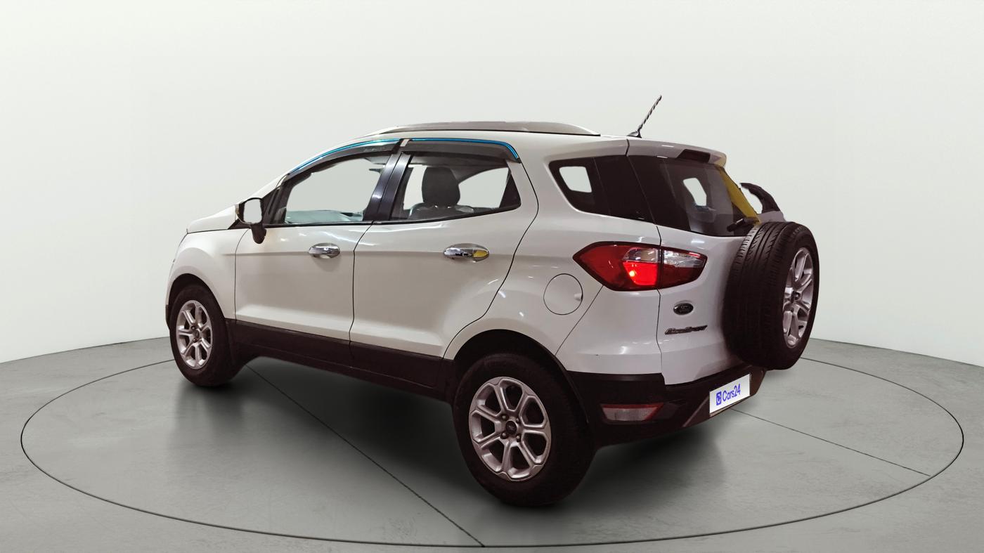 2019 Ford Ecosport TITANIUM + 1.5L PETROL AT, Petrol, Automatic, 74,443 km, Left Back Diagonal