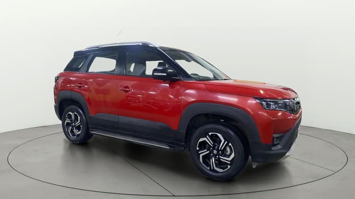 2022 Maruti BREZZA ZXI + SMART HYBRID DUAL TONE, Petrol, Manual, 29,980 km, Right Front Diagonal