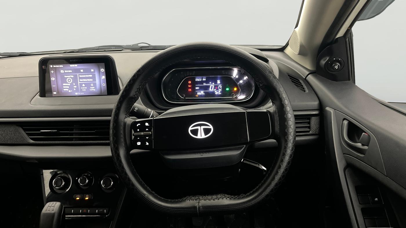 2024 Tata NEXON SMART+ 1.2 PETROL, Petrol, Manual, 30,579 km, Steering Wheel Close Up