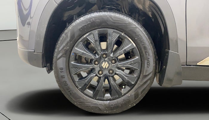 2020 Maruti Vitara Brezza ZXI, Petrol, Manual, 99,469 km, Left Front Wheel