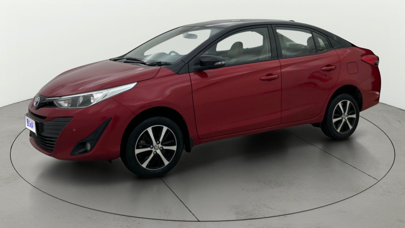 2021 Toyota YARIS V CVT, Petrol, Automatic, 1,07,004 km, Left Front Diagonal