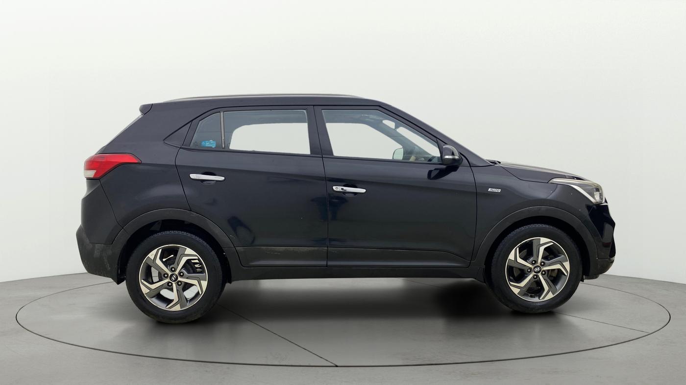 2018 Hyundai Creta SX AT 1.6 PETROL, Petrol, Automatic, 95,666 km, Right Side View