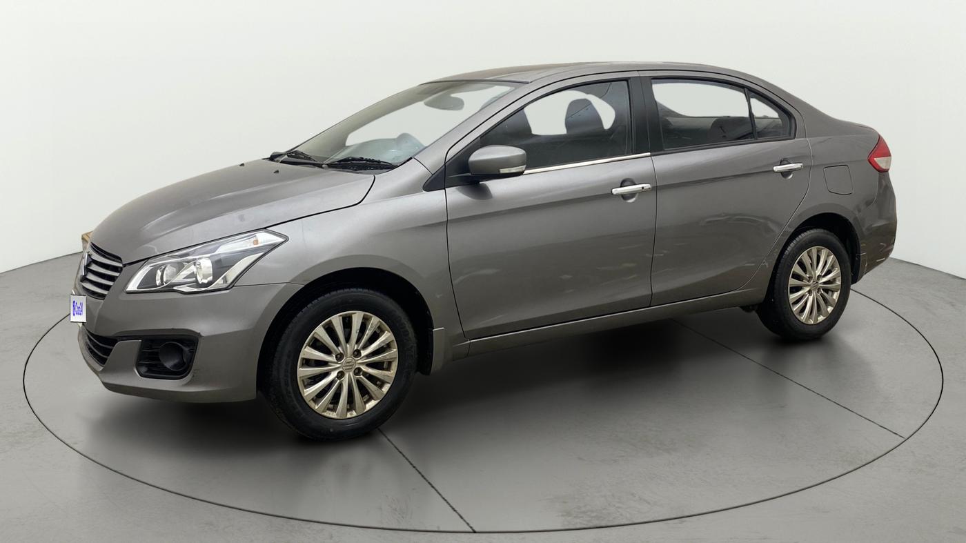 2017 Maruti Ciaz ZETA 1.4  AT PETROL, Petrol, Automatic, 19,223 km, Left Front Diagonal