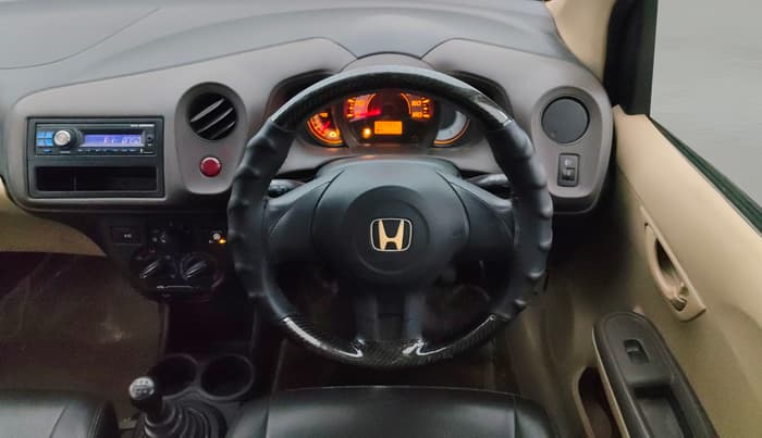 2013 Honda Brio EX MT, CNG, Manual, 67,414 km, Steering Wheel Close Up