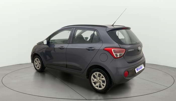 2017 Hyundai Grand i10 SPORTZ (O) 1.2 KAPPA VTVT, Petrol, Manual, 40,780 km, Left Back Diagonal