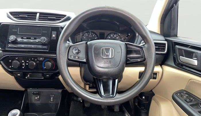 2020 Honda Amaze 1.2L I-VTEC S, Petrol, Manual, 1,12,727 km, Steering Wheel Close Up