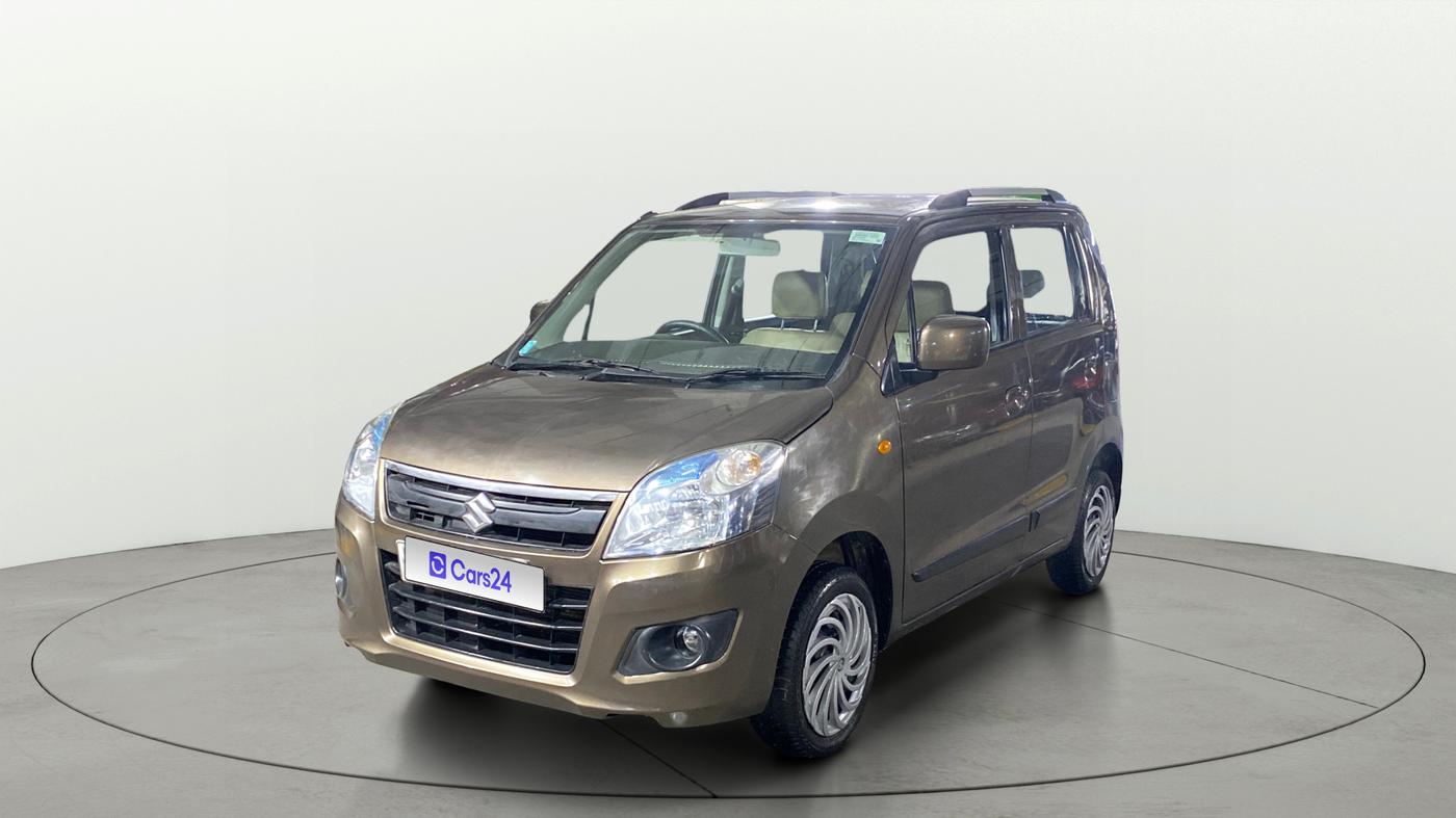 2018 Maruti Wagon R 1.0 VXI, Petrol, Manual, 7,073 km, Left Front Diagonal
