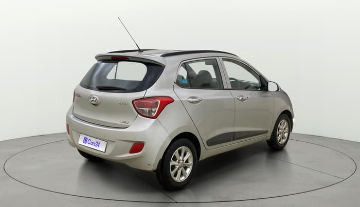 2016 Hyundai Grand i10 ASTA 1.2 KAPPA VTVT, Petrol, Manual, 50,102 km, Right Back Diagonal
