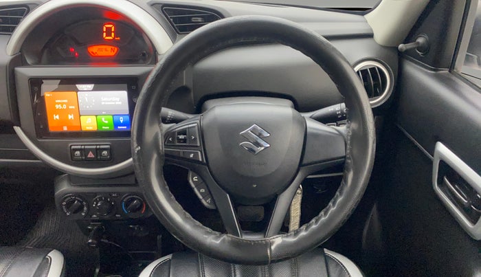 2021 Maruti S PRESSO VXI PLUS AMT, Petrol, Automatic, 20,076 km, Steering Wheel Close Up