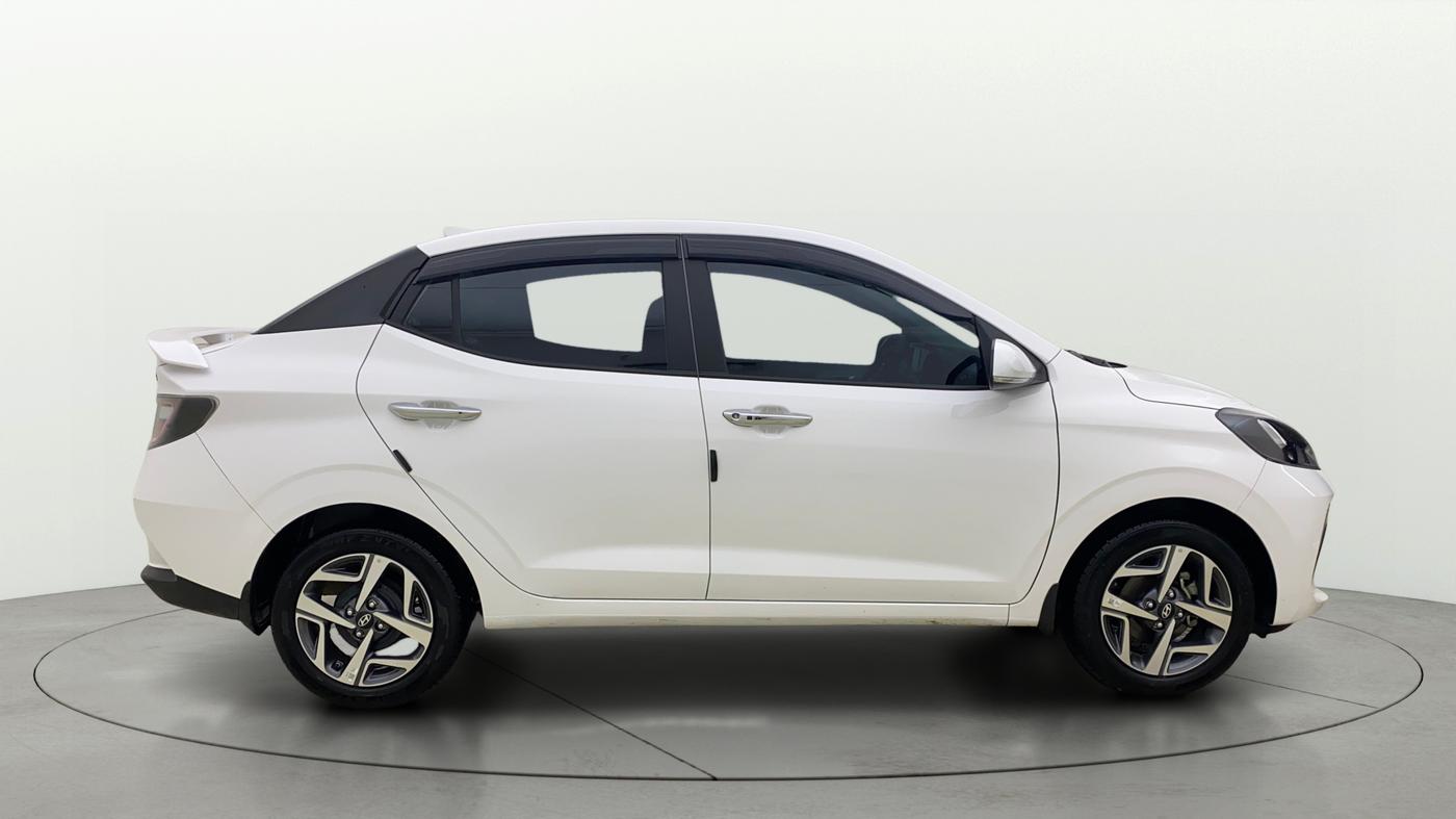2025 Hyundai AURA SX 1.2 CNG, CNG, Manual, 12,818 km, Right Side View
