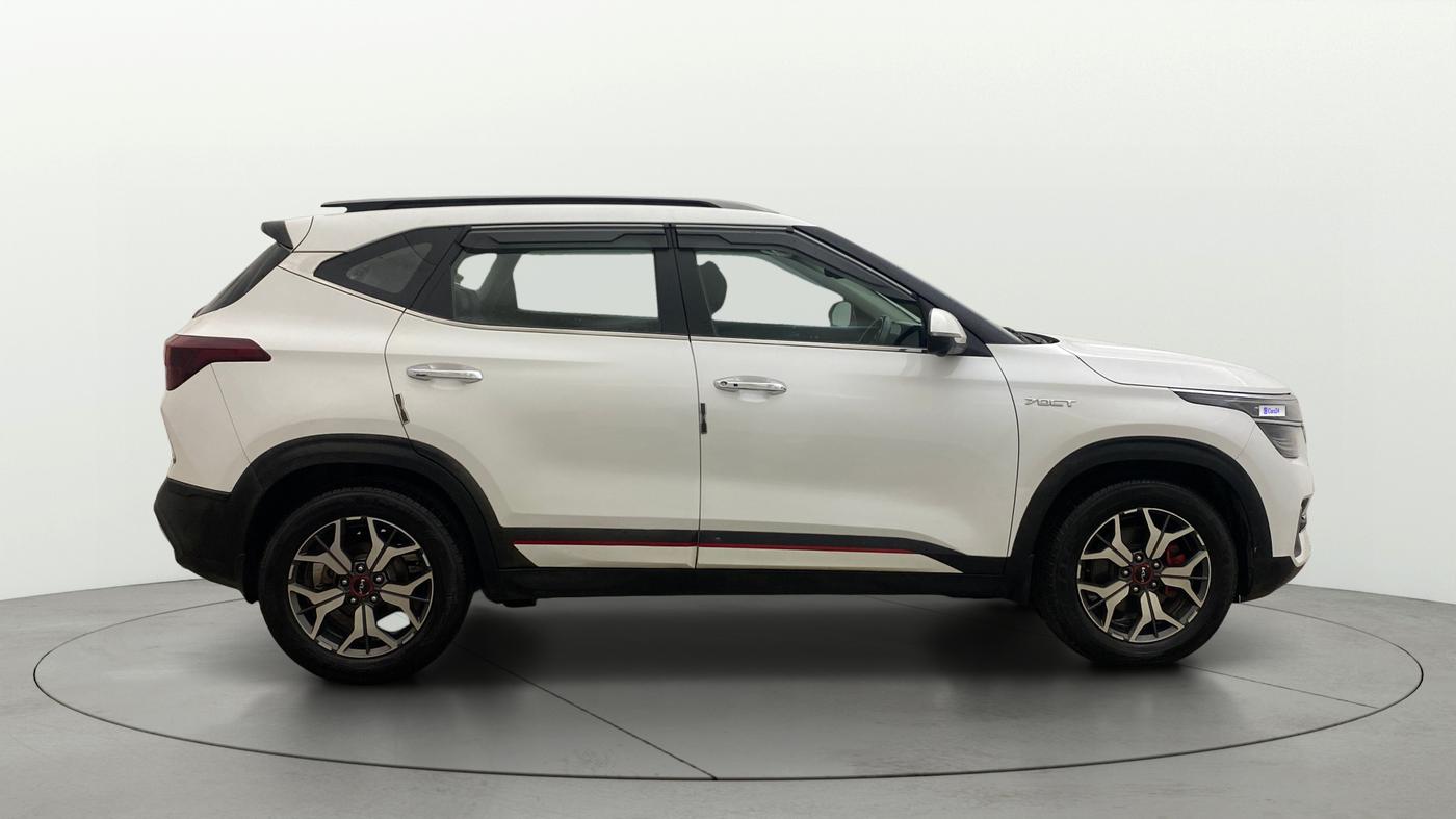 2021 KIA SELTOS GTX PLUS DCT 1.4 PETROL, Petrol, Automatic, 1,38,369 km, Right Side View