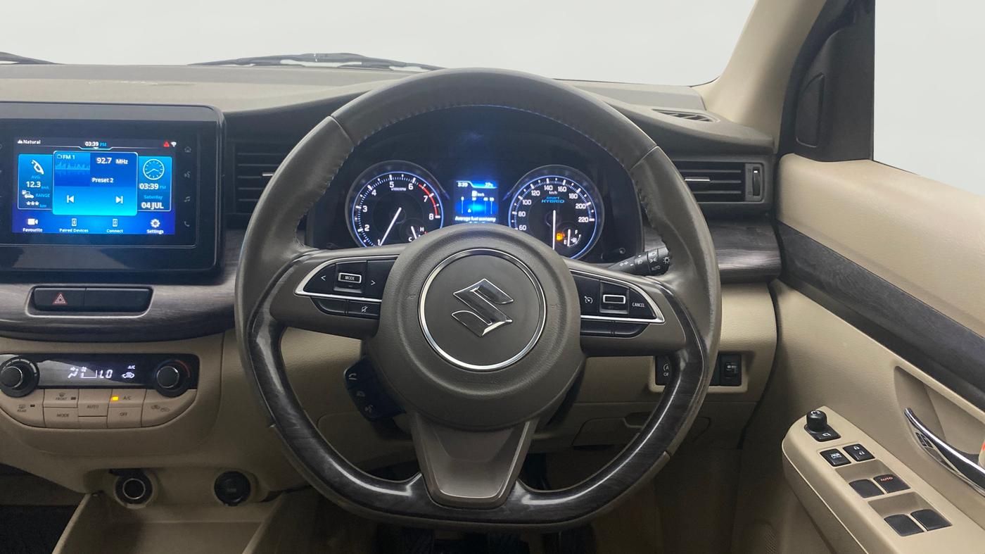 2024 Maruti Ertiga ZXI+ SHVS, Petrol, Manual, 64,630 km, Steering Wheel Close Up
