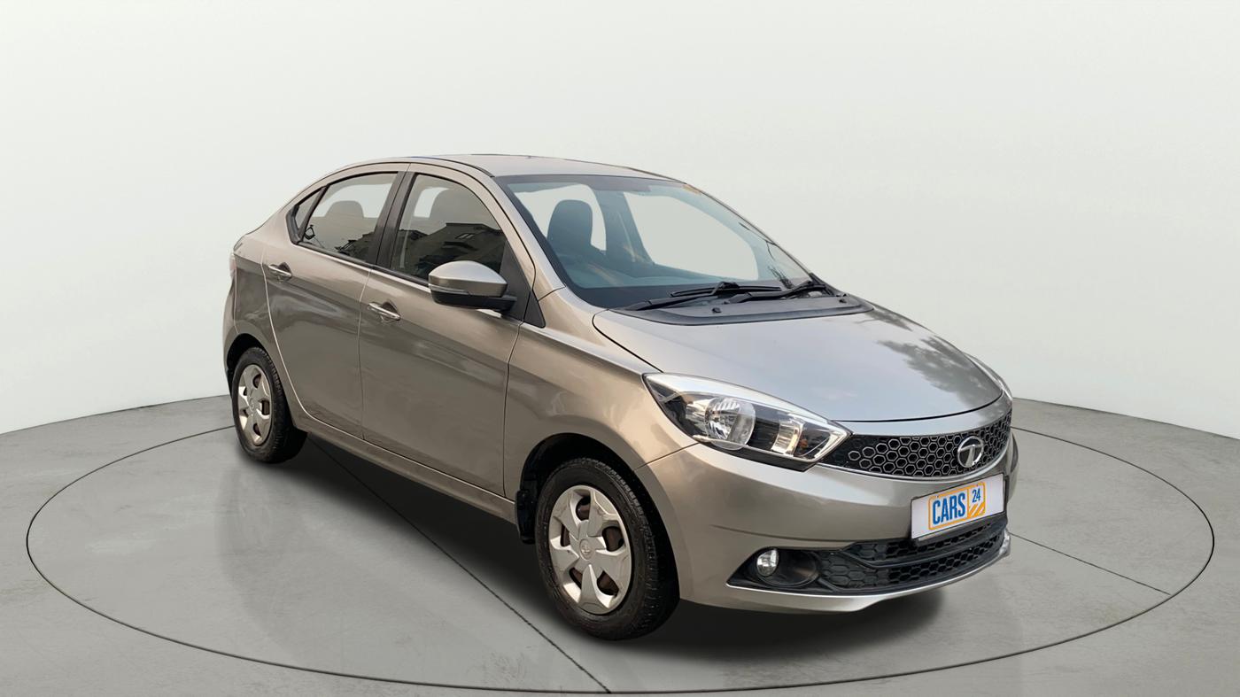 2019 Tata TIGOR XZ PETROL, CNG, Manual, 82,763 km, Right Front Diagonal