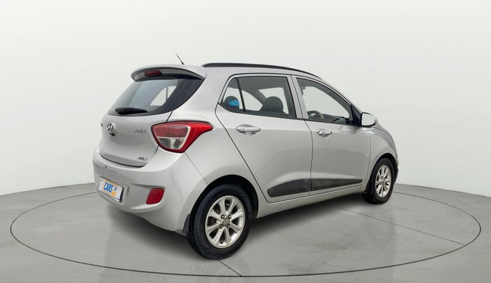 2015 Hyundai Grand i10 ASTA AT 1.2 KAPPA VTVT, Petrol, Automatic, 78,395 km, Right Back Diagonal
