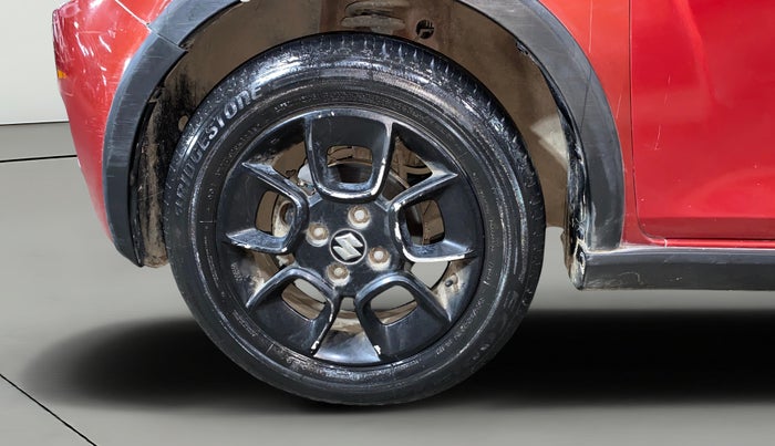 2018 Maruti IGNIS ZETA 1.2 AMT, Petrol, Automatic, 37,587 km, Left Front Wheel