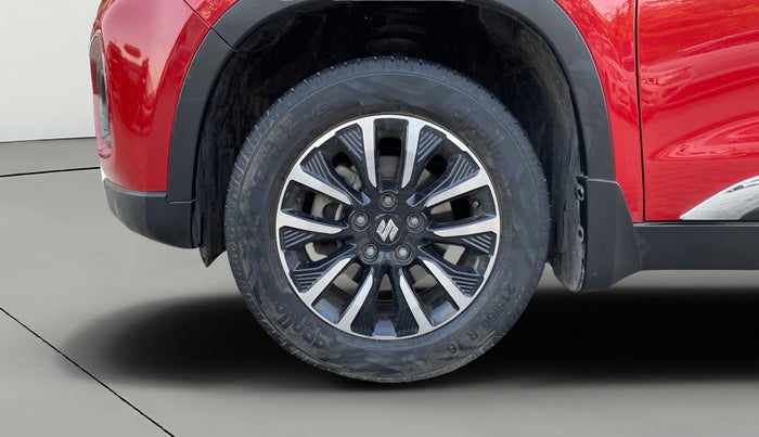 2022 Maruti Vitara Brezza ZXI PLUS, Petrol, Manual, 46,520 km, Left Front Wheel