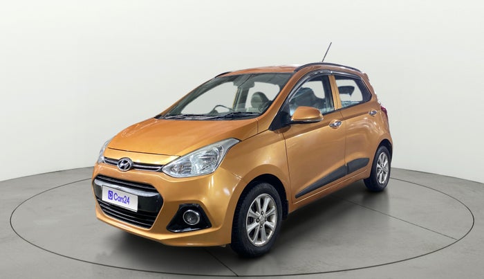 2015 Hyundai Grand i10 ASTA 1.2 KAPPA VTVT, Petrol, Manual, 60,204 km, Left Front Diagonal