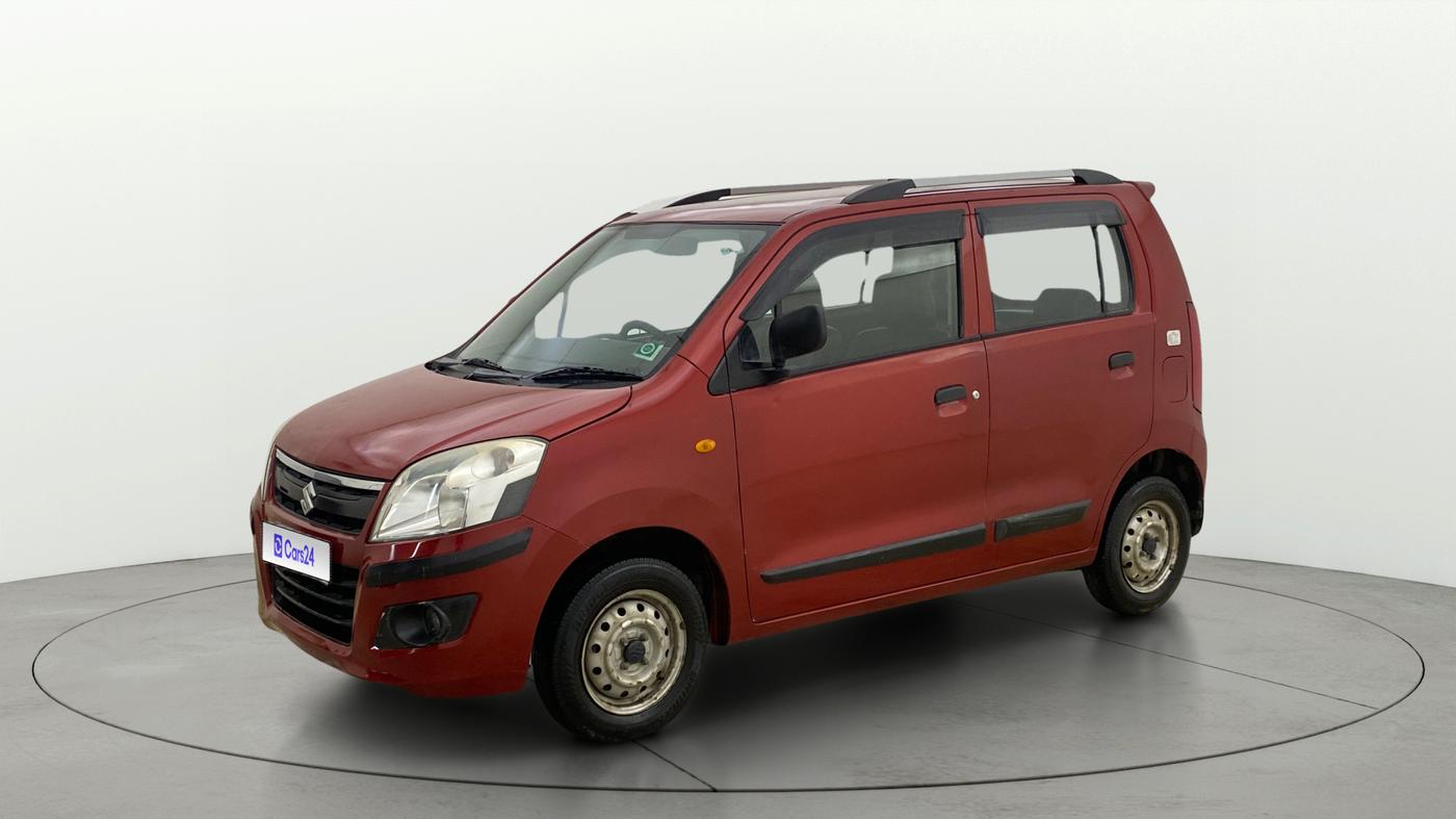 2015 Maruti Wagon R 1.0 LXI CNG, CNG, Manual, 65,672 km, Left Front Diagonal