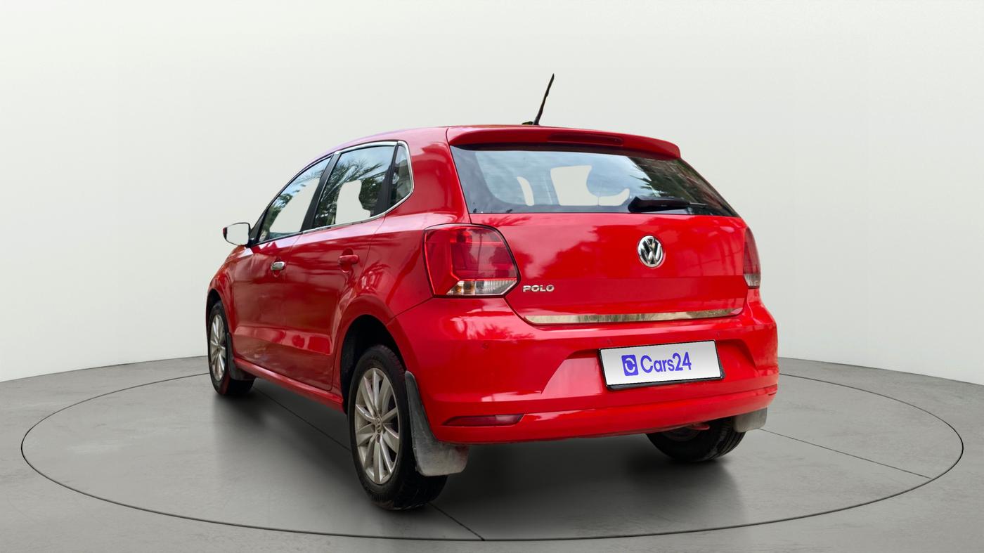 2017 Volkswagen Polo HIGHLINE1.2L, Petrol, Manual, 80,408 km, Left Back Diagonal