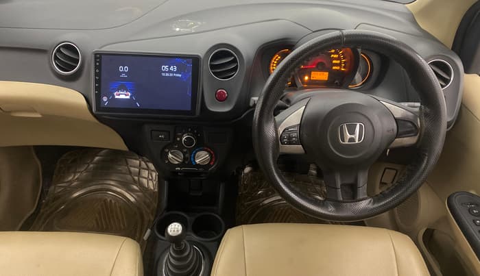 2014 Honda Amaze 1.2L I-VTEC S, Petrol, Manual, 93,119 km, Steering Wheel Close Up