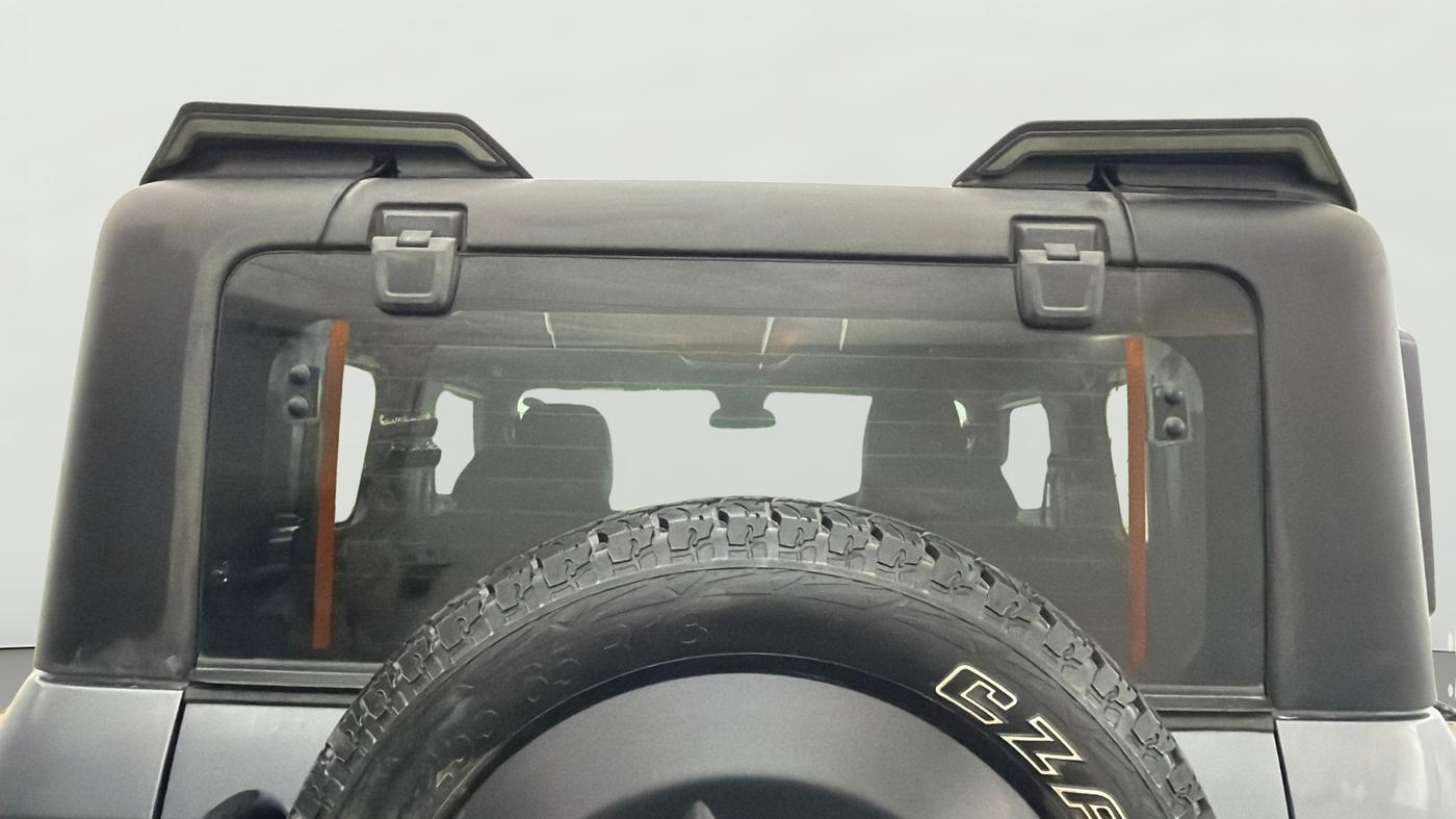 2021 Mahindra Thar LX PETROL HT 4WD AT, Petrol, Automatic, 82,466 km, Rear Windshield