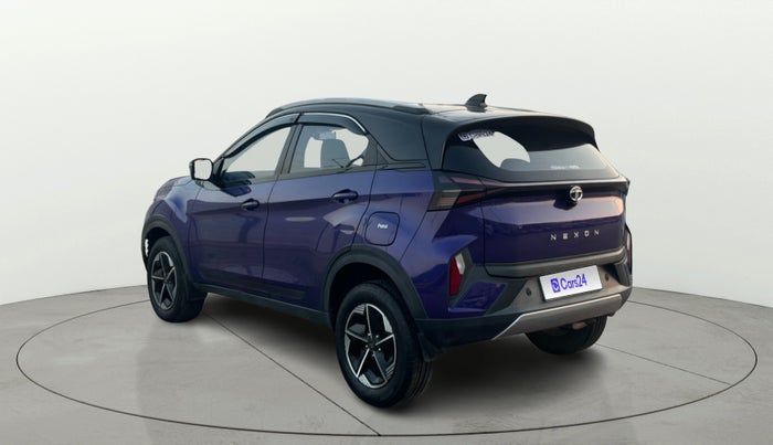2023 Tata NEXON FEARLESS PURPLE + SUNROOF DUAL TONE 1.2 PETROL, Petrol, Manual, 28,568 km, Left Back Diagonal