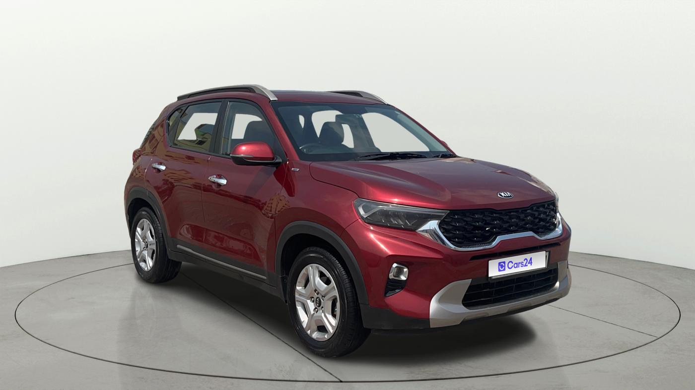 2020 KIA SONET HTX 1.0 IMT, Petrol, Manual, 1,09,076 km, SRP