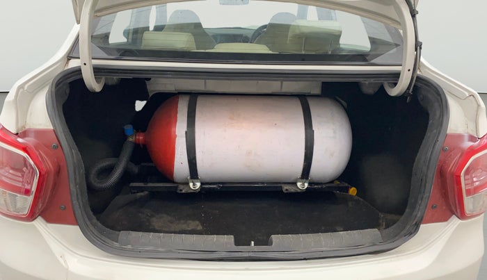 2015 Hyundai Xcent S (O) 1.2, CNG, Manual, 72,300 km, Boot Open Zoomed View