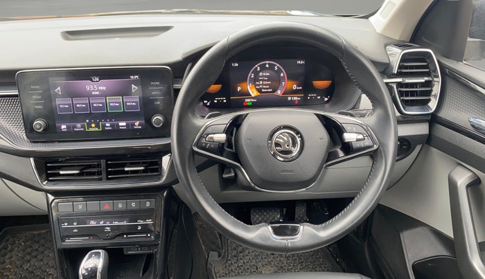 2023 Skoda KUSHAQ STYLE 1.0L TSI AT (6 AIRBAGS), Petrol, Automatic, 20,903 km, Steering Wheel Close Up