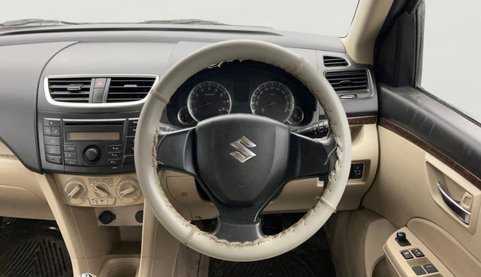 2014 Maruti Swift Dzire VXI, Petrol, Manual, 48,478 km, Steering Wheel Close Up