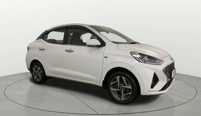 2021 Hyundai AURA SX PLUS 1.2 AMT, Petrol, Automatic, 27,227 km, Right Front Diagonal
