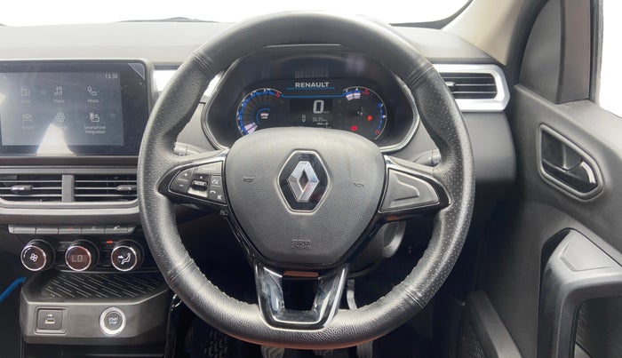 2024 Renault Kiger RXT (O) MT, Petrol, Manual, 9,615 km, Steering Wheel Close Up